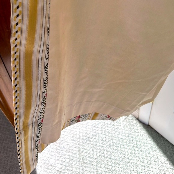 RARE Custom Scalamandre Silk panel lined  92" length. PRICED by panel only. - Picture 4 of 4